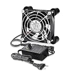 GDSTIME – GDSTIME Lüfter 230V 80mm Regelbar PC Lüfter 230v 80mm Dual K