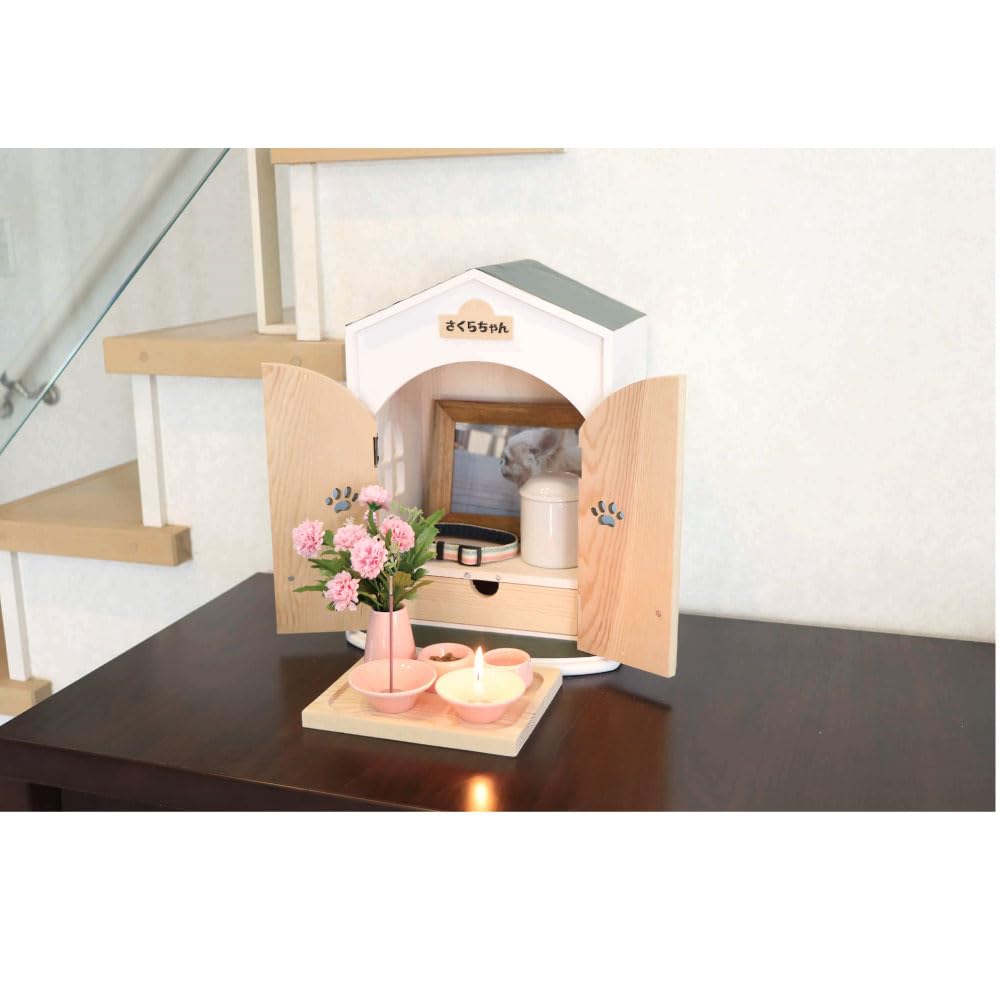 Amazon | Angel House 天使のおうち型仏壇 ペット用仏壇 メモリアル