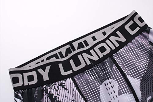 Men's Compression Long-Sleeved T-Shirt Trousers Athletic Base Layer Cool Dry Workout Fitness Set Slim Body Shaper 6