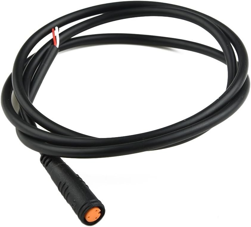 Extension Cable Display Cable, Julet Basic Connector, Waterproof Cables Connector For Ebike Display Electric Bicycle Components Water Tight Connections For Bafang Range Equipment(3-Pin Female)