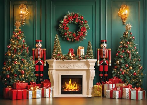 Alltten 7x5ft Christmas Backdrop Christmas...