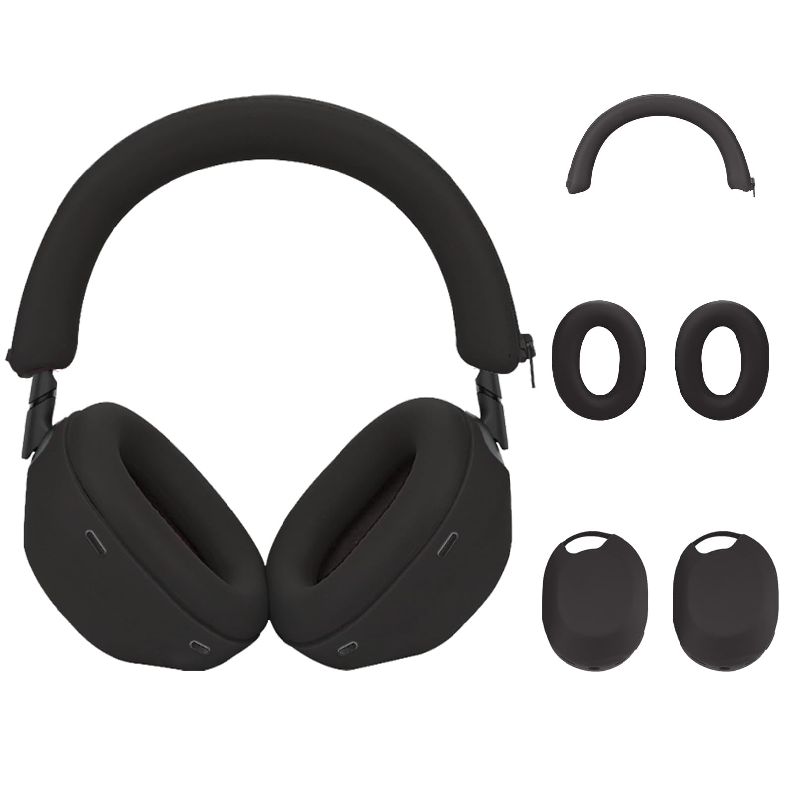 SONY WH-1000XM6 ブラック　ヘッドホンカバー付き Amazon.co.jp: ソニー(SONY)WH-1000XM6 ブラック:ワイヤレス