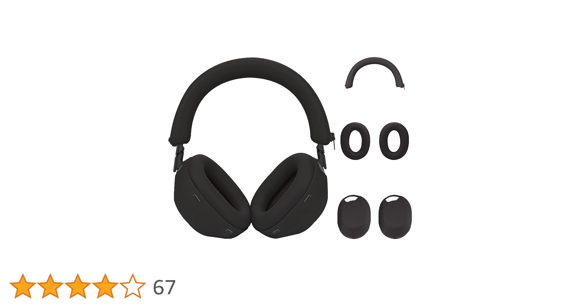 Amazon | このソニー(SONY) WH-1000XM6 対応イヤーカップ カバー +