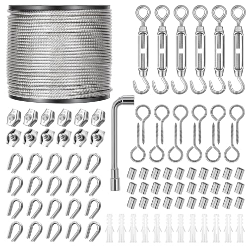 60M/2mm Cable de Acero Inoxidable,Cable de Acero recubierto de PVC