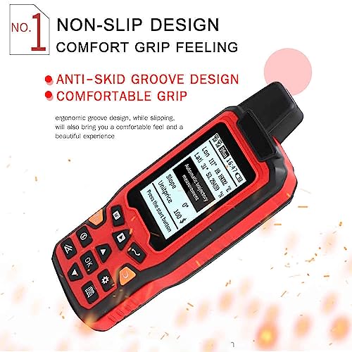 Dispositivo GPS de mano para topografía y navegación precisa, diseño antideslizante, ideal para bosques, tierras agrícolas, montañas, minas y zonas de lago
