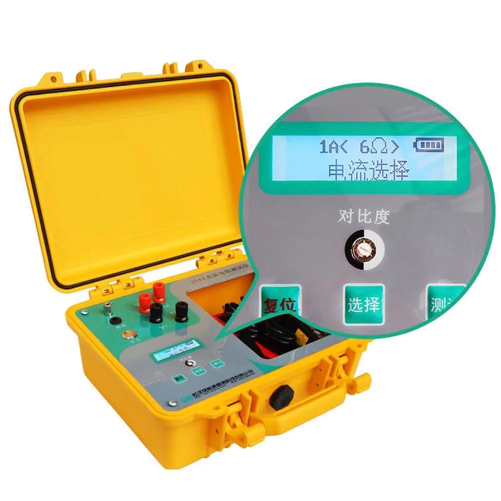 Transformer AC/DC Resistance Tester Contact Digital Withstand Voltage Test Bridge Resistance Meter (10A)