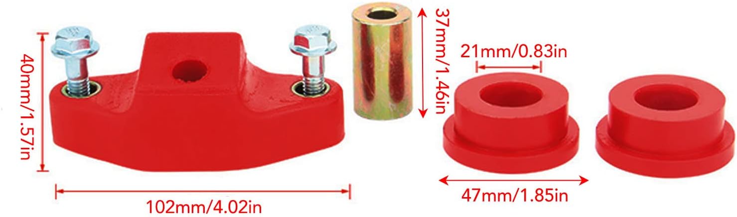 Car Shifter Bushing, Car 6 Speed Manual Shifter Bushing Front Rear Shifter Linkage Stabilizer Bushings Replacement for Impreza 2004‑2020 Shifter head/shift
