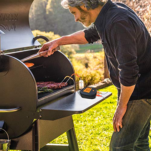 Inkbird Wifi Grill Meat Thermometer Ibbq-4T With 4 Colored Probes, Wireless Barbecue Meat Thermometer With Calibration, Timer, High And Low Temperature Alarm For Smoker, Oven, Kitchen, Drum #TOP7