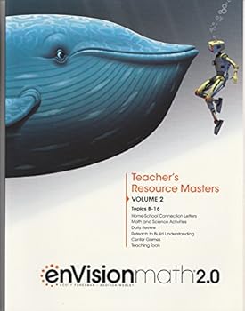 Unknown Binding Envision math 2.0 Teacher's Resource Masters, Gr. 5, Volume 2, Topics 8-16 Book