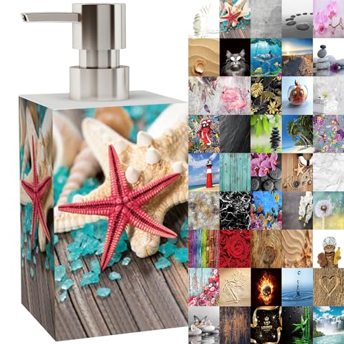 Seifenspender | viele schöne Seifenspender zur Auswahl | modernes, stylisches Design | Blickfang für jedes Badezimmer (Bath Salts)