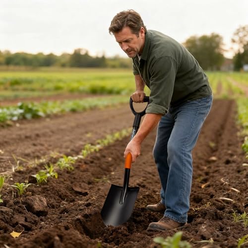 Pala para Jardín 32 Pulgadas con Mango en D Ergonómico miniatura 6