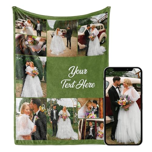 Custom Photo Fleece Blanket 30x40 - Ships Next Day