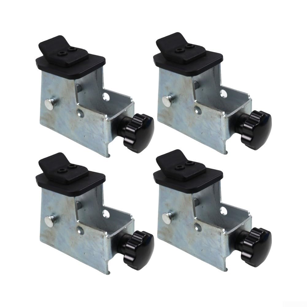 Universelles Motorrad Reifenwechsel Adapter Set, | 4 Klemmbacken 44mm Backenbreite für Wuchtmaschine, Robustes Eisenzubehör mit Rutschfesten Pads für ATV Scooter für e-bike