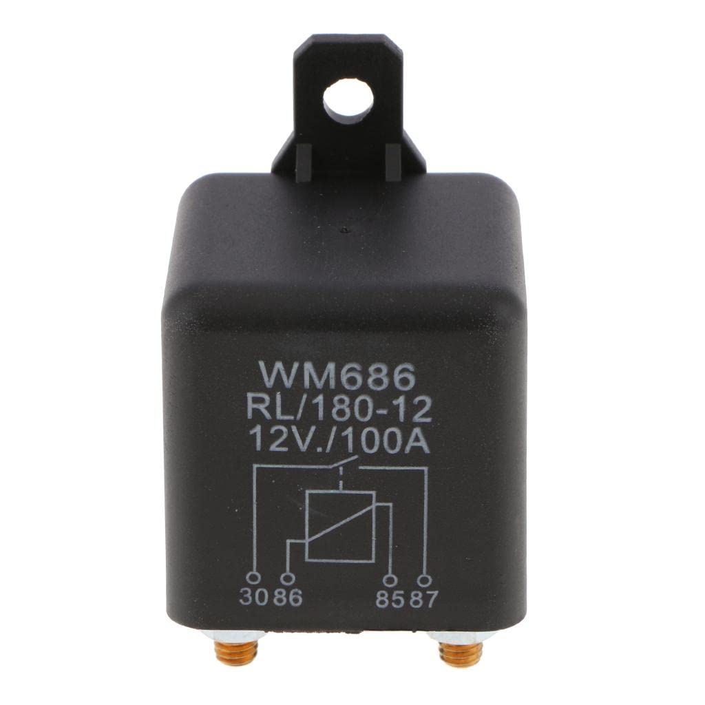 Auto High Current and High Power 4 Pin Starter Relay Switch Circuit Control 12V 100A-picture-12