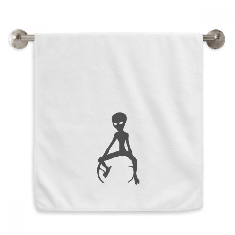Serviette Univers et Alien pour stopper l'irritation du visage 13X29 inch