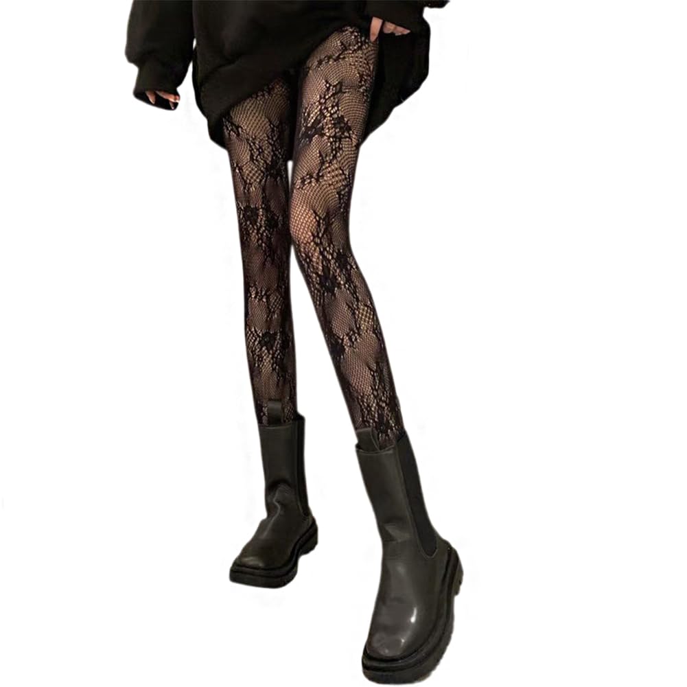 Women Sexy Fishnet Stockings Lace Stockings Black Fish Net Tights Pantyhose