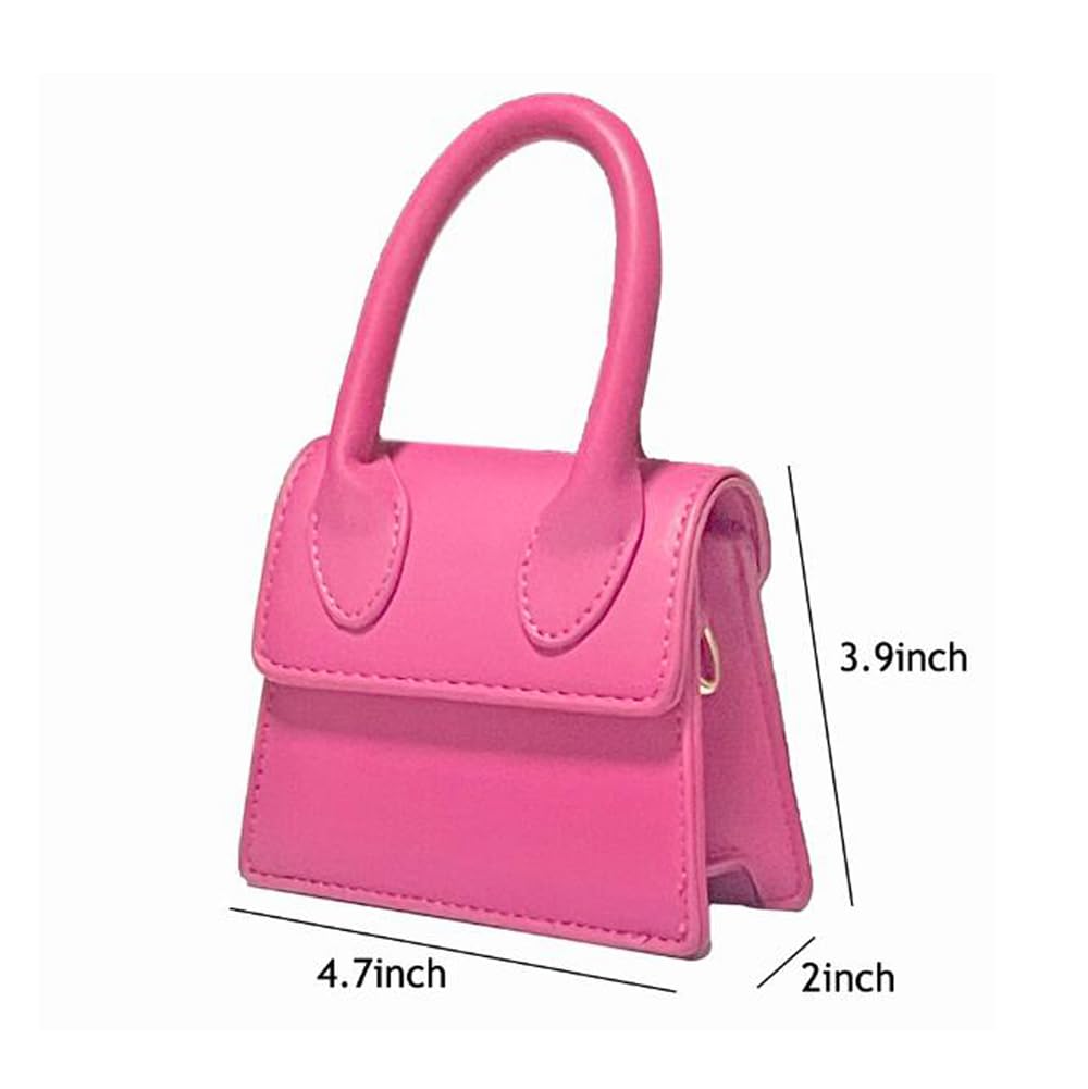 Zhoujazbb Women Clutch Purse Crossbody Mini Bags Faux Leather with Chain