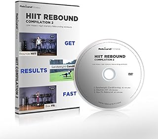 HIIT Rebound Compilation 2 DVD containing 3 high energy Mini Trampoline Workouts that will take your fitness to the next level, Burn Fat, get you into Great Shape FAST!
