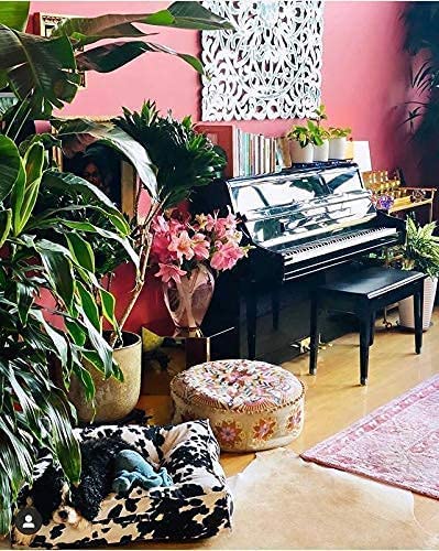 Mandala Life Art Bohemian Floor Pillow Cover -24X8 Inches - Room Décor Furniture Pouffe For Yoga, And Boho Chic Siting Area Stool Cushion Case #TOP7