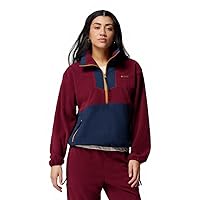 Columbia Pile da Donna Sequoia Grove con Mezza Zip, in Pile