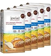 Jovial Einkorn 100% Organic Einkorn All Purpose Flour - Baking Flour, High Protein, Non-GMO, USDA...