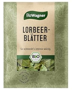 Wagner Gewürze Bio Lorbeerblätter, 5 g