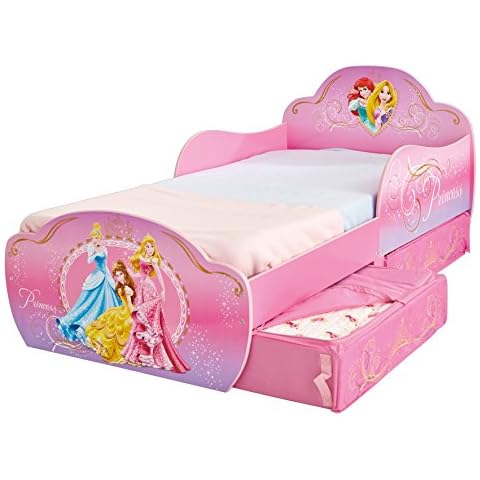 Worlds Apart Cama Infantil con Almacenamiento, Rosa Cover