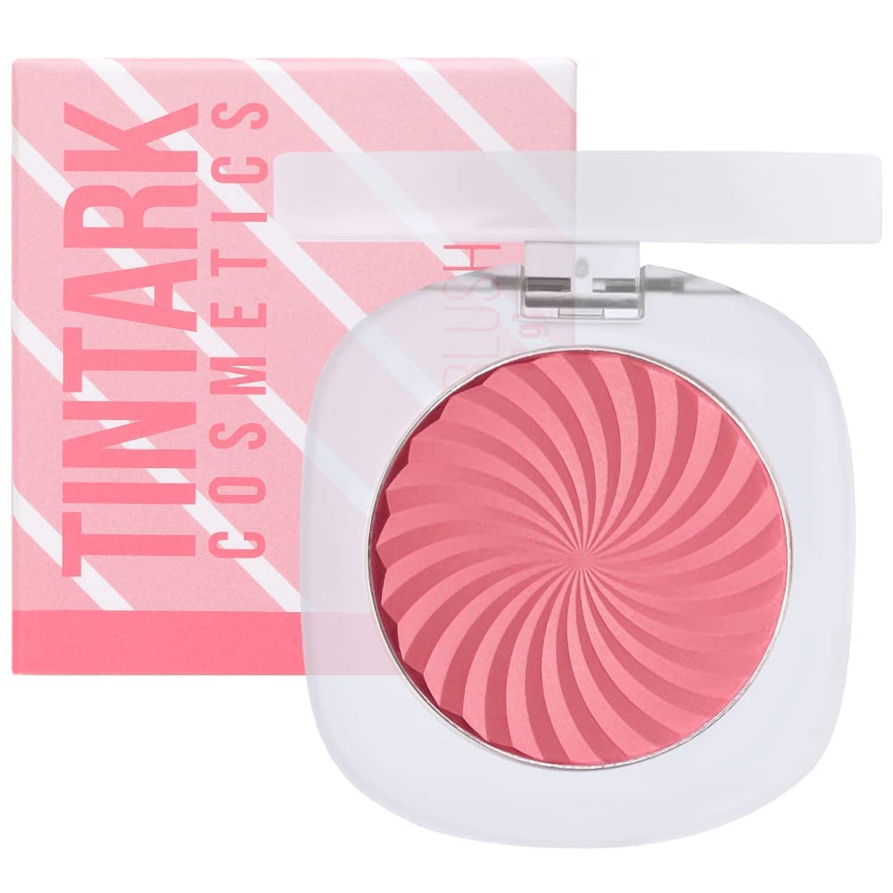 Cheeky Blush Compact Talc Free Blusher Palette Matte Powder Makeup Natural Healthy Blush Mauve Pink Magenta Vegan Cruelty Free for a Dramatic Luminous Look, Long Lasting