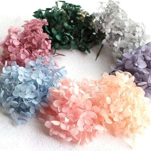 Bola bordada con flores secas para manualidades miniatura 2