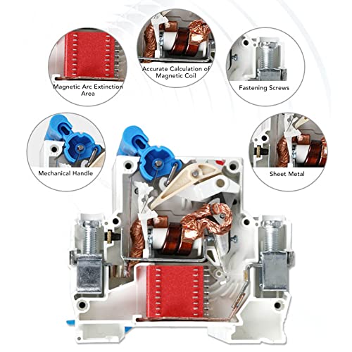 Mini disjoncteur de conversion à verrouillage Cocoarm inverseur de source manuel AC400V 4P+4P 32A