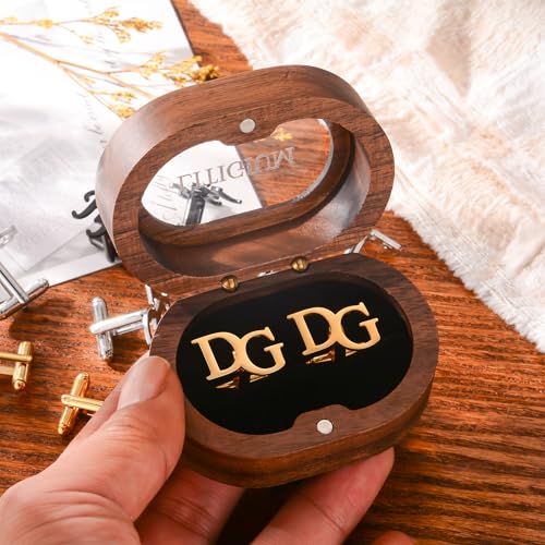 Mancuernillas Inicial Personalizadas para Hombre miniatura 3