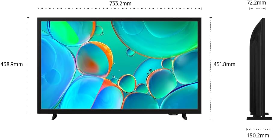 SAMSUNG 32-Inch 720p HD Smart TV, HDR, 60Hz, PurColour - UN32H5000FFXZC [Canada] (2025) - Image 7