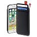 Produktbild Hama Red Sensation No. 1 Schutzhülle für Apple iPhone 6/6S/7/8, Red Sensation betont das raffinierte Design, TPU-Terrmoplastik (PU), PU (Polyurethan), Textil, schwarz/rot