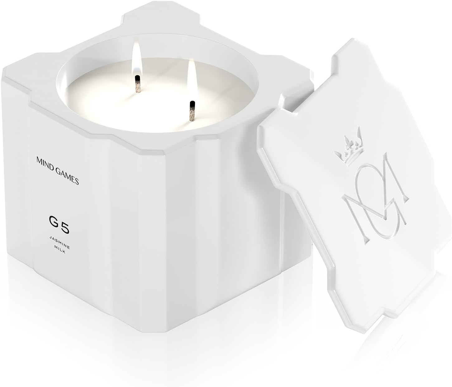 MIND GAMES G5 Jasmine Milk 10 oz Luxury Candle