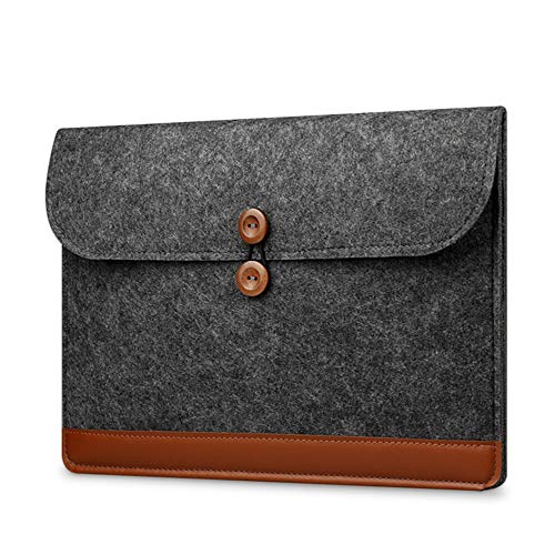 12�C���` �ی�P�[�X �C���i�[�P�[�X �X���[�u �P�[�X macbook pro/air/�E���g���u�b�N/�l�b�g�u�b�N�p �v���e�N�^�[�P�[�X �X���[�u�o�b�O �j�����p (Color : �u���b�N)