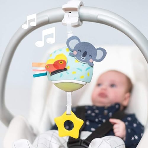 Miniatura 4 de Taf Toys Koala musical, juguete para bebés con música colgante y luces para llevar, compañero de viaje para padres y bebés, calma al bebé, mantiene
