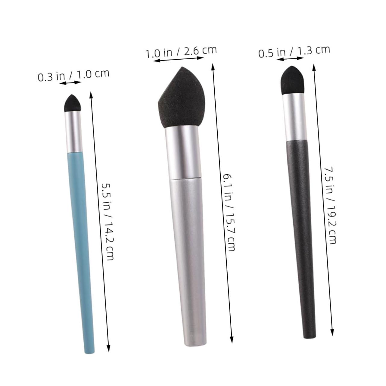 AUTSUPPL Artistic Sketching Kit 3 Pcs Sketch Gray Pen and Blending Sponge for School and Studio Use