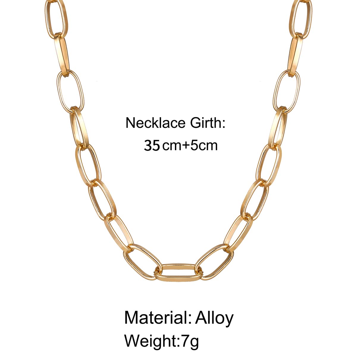 Gold & Silver Plated Layered Necklaces Combo Set