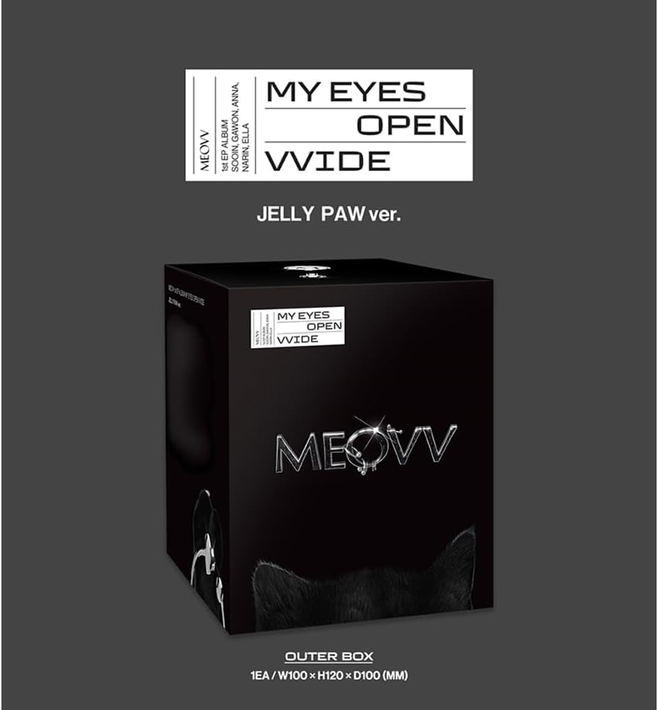 MEOVV MY EYES OPEN VVIDE JELLY PAW アンナ Jelly Paw ver.] MEOVV 'MY EYES OPEN VVIDE' 1st EP ALBUM