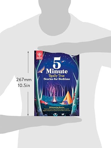 5-Minute Really True Stories for Bedtime: 30 Amazing Stories: Featuring Frozen Frogs, King Tut's Be