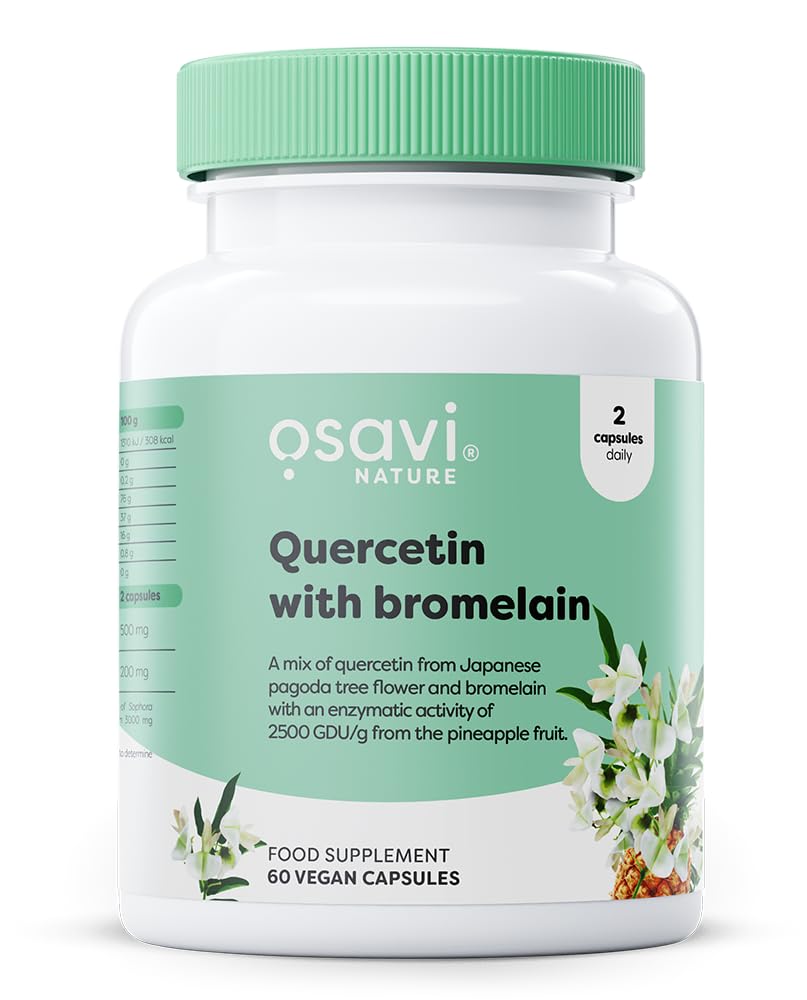 Osavi Quercetin With Bromelain - 60 Vegan Caps