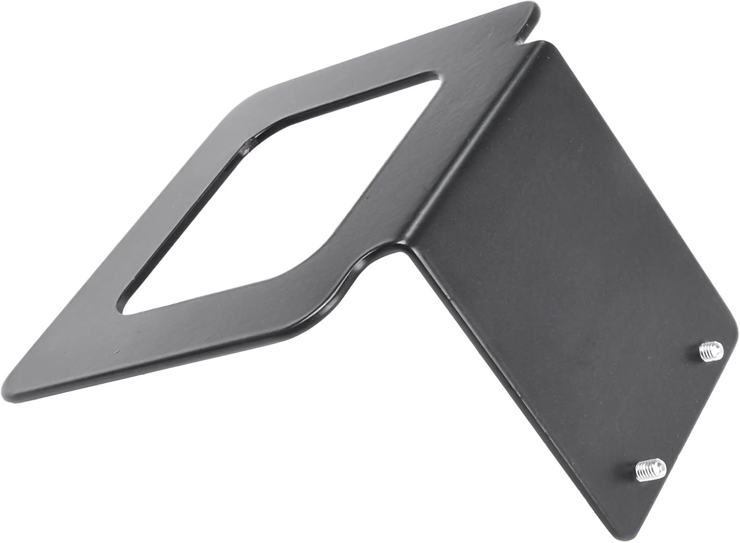 Stainless Steel Coffee Weighing Rack, Adjustable Height Coffee Scale Holder for Espresso Machine, Compact & Portable Brewing Stand for Home, Dorm, Coffee Shop(Black)