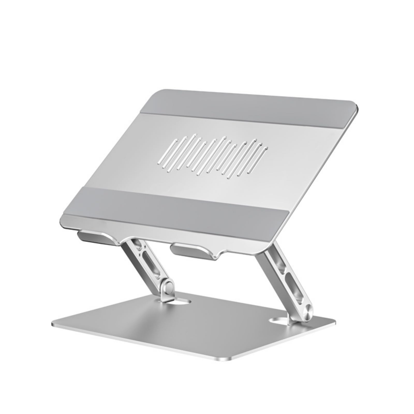 Gralara Supporto Computer Portatile Ergonomico Supporto Laptop da Scrivania Salvaspazio Porta Computer da Scrivania per Professionisti, Studenti, Ufficio, E19-Foldable