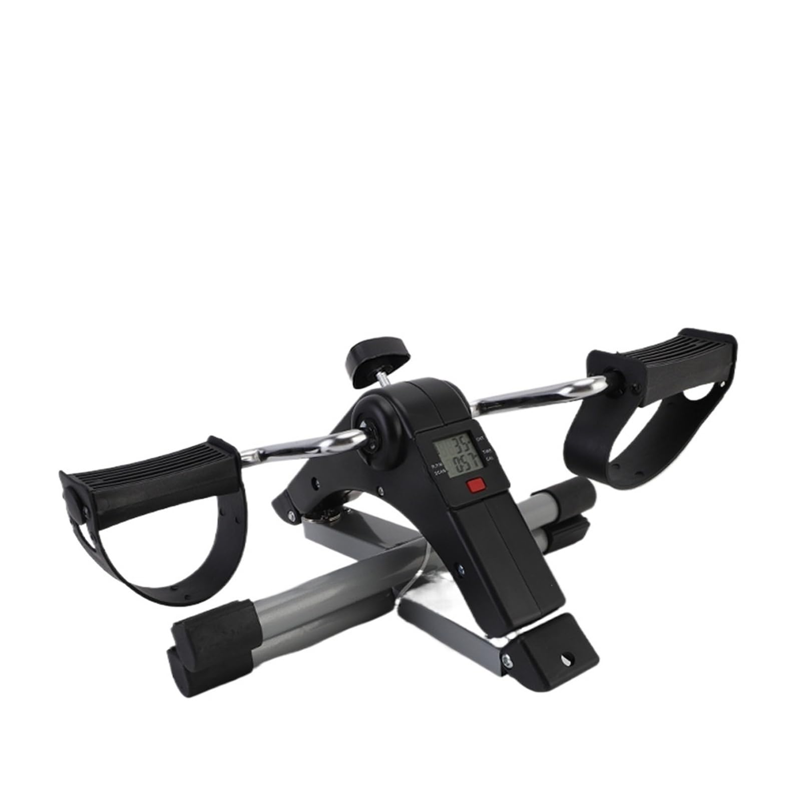 Mini cyclette a pedali Mini bici pieghevole for uso domestico Cyclette for anziani Stepper for allenamento fitness completo for gambe for interni