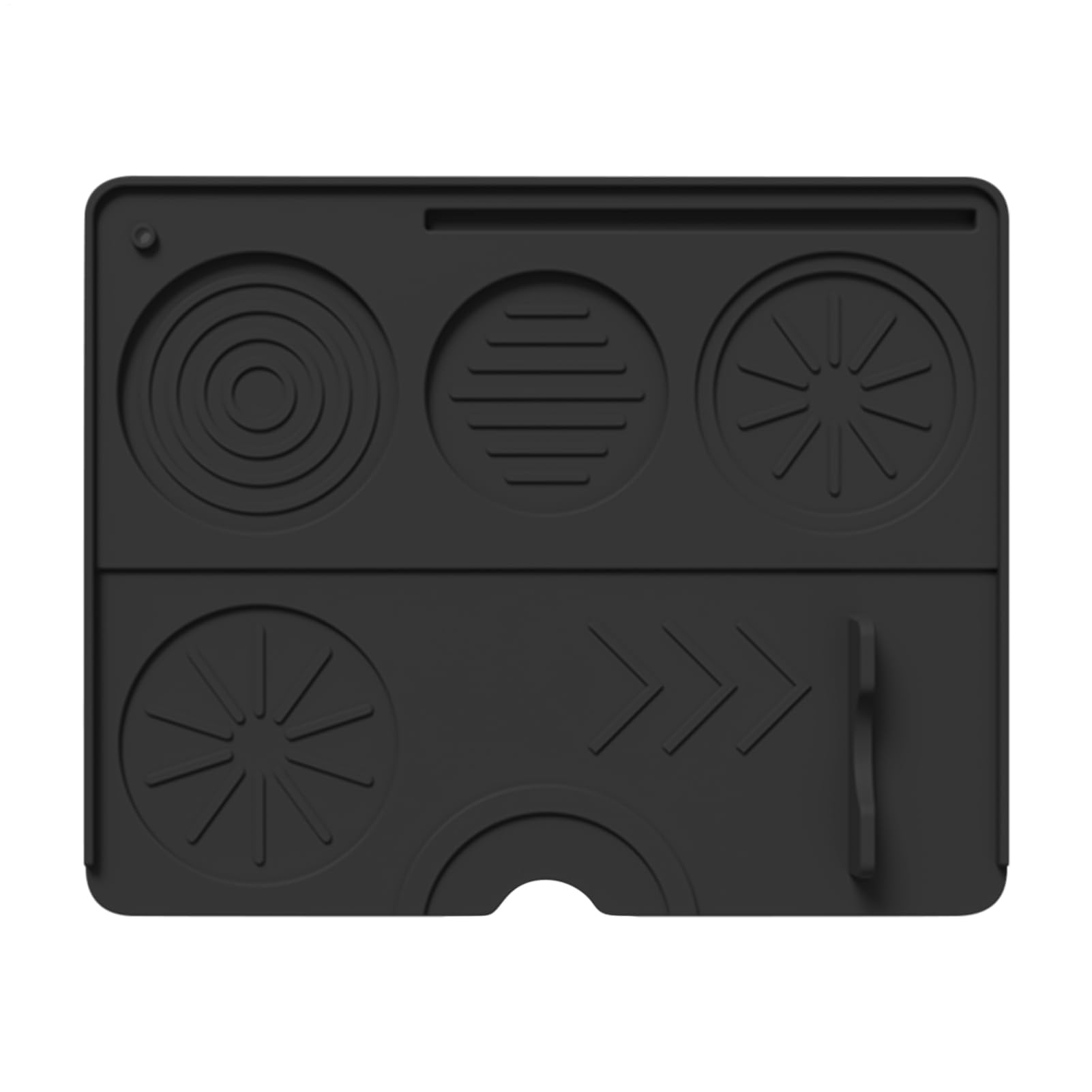 DIANZHU Coffee Tamper Mat, Food Grade Portafilter Holder, Tamper Mat, Slip-Proof, Consistent Pressure, 25x20cm, for Countertop Morning Birthday Shop Men Women Enthusiasts-image-13