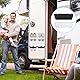 Aéttézoe Schuhorganizer Wandmontage (4 Stück) - 2 Schwarz/2 Weiß | Selbstklebend & Bohrfrei | Ideal für Wohnmobil, Kleiderschrank