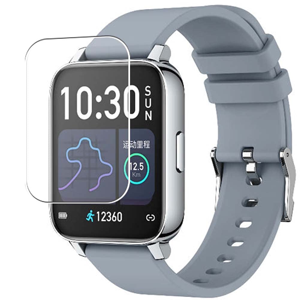 Vaxson 3-Pack Screen Protector, compatible with Togala P36 P36A 1.69" Smartwatch Smart Watch, TPU Guard Film Protectors Sticker [NOT Tempered Glass Case Cover ]