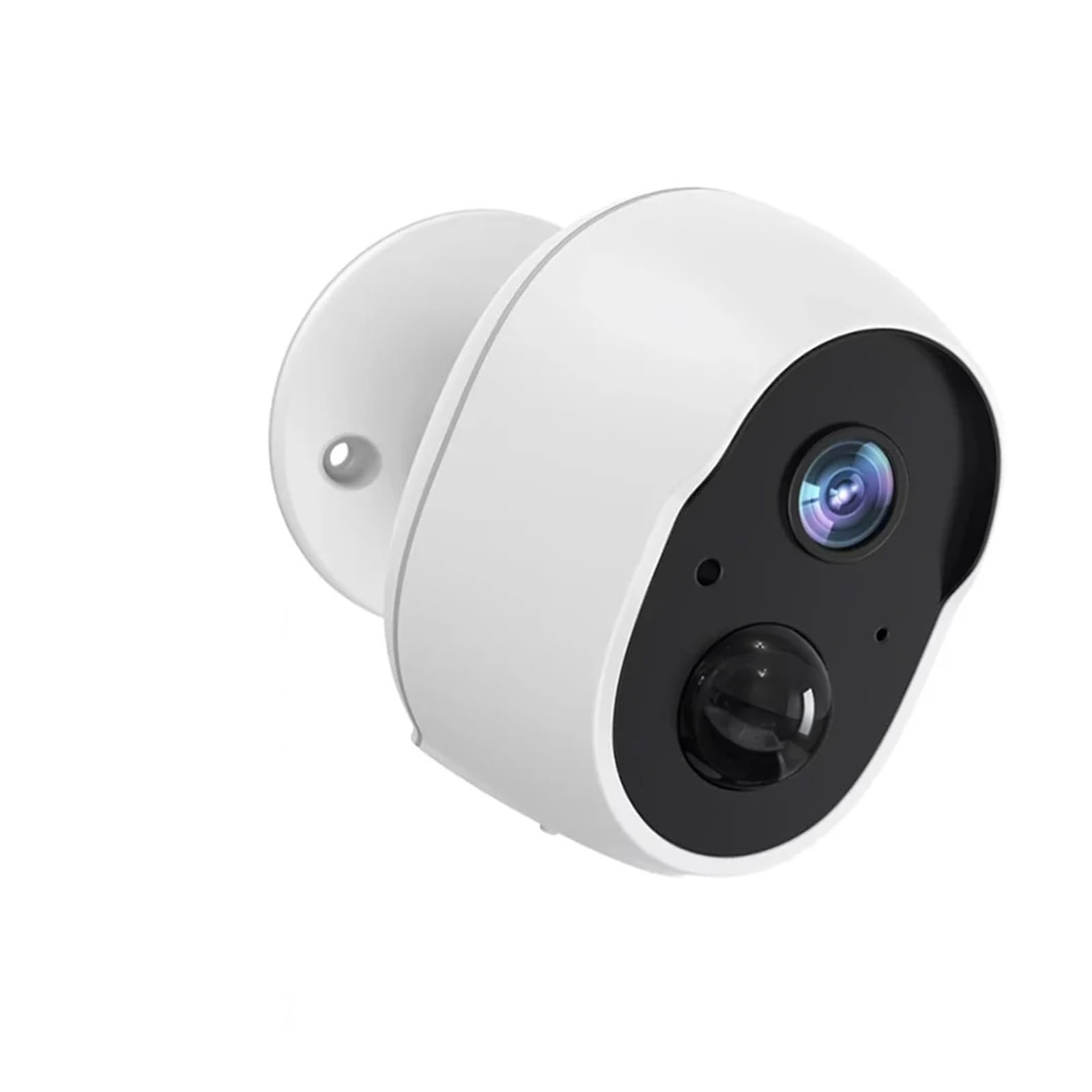 Oshpmbdlyfj One Color 3Mp Tuya Smart Life Battery Powered Outdoor Wifi Surveillance Security Pir Motion Detection Camera Night Vision(Camera 128G)