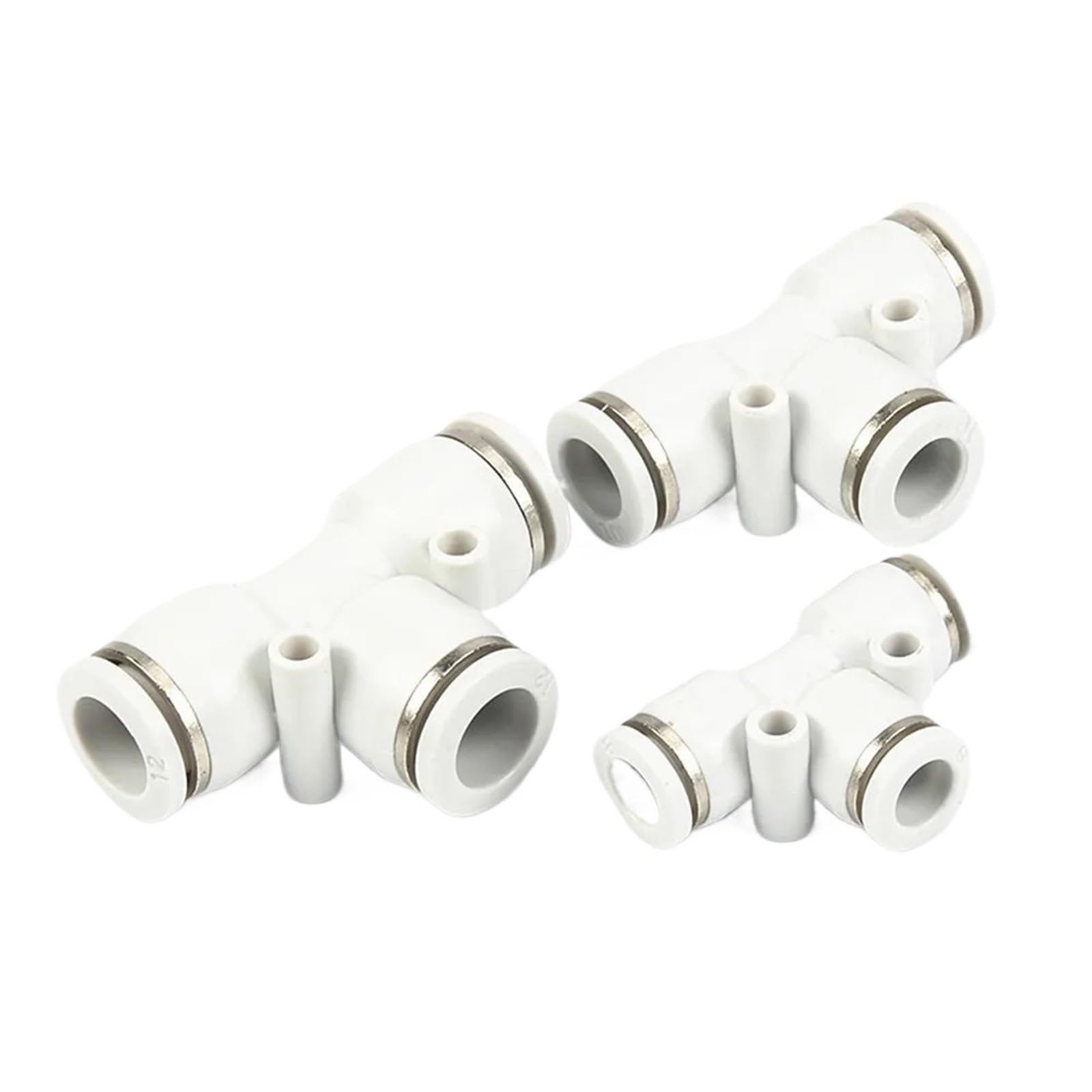 Raccords pneumatiques en T pour tuyau d'arrosage de jardin