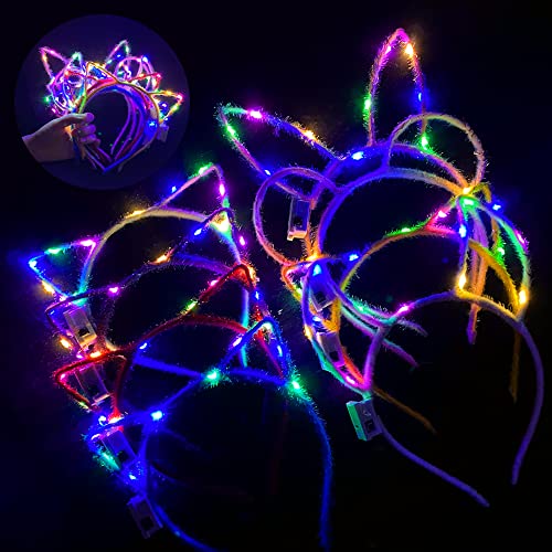 YIDOMDE Cerchietto per Capelli LED - 12 Pezzi